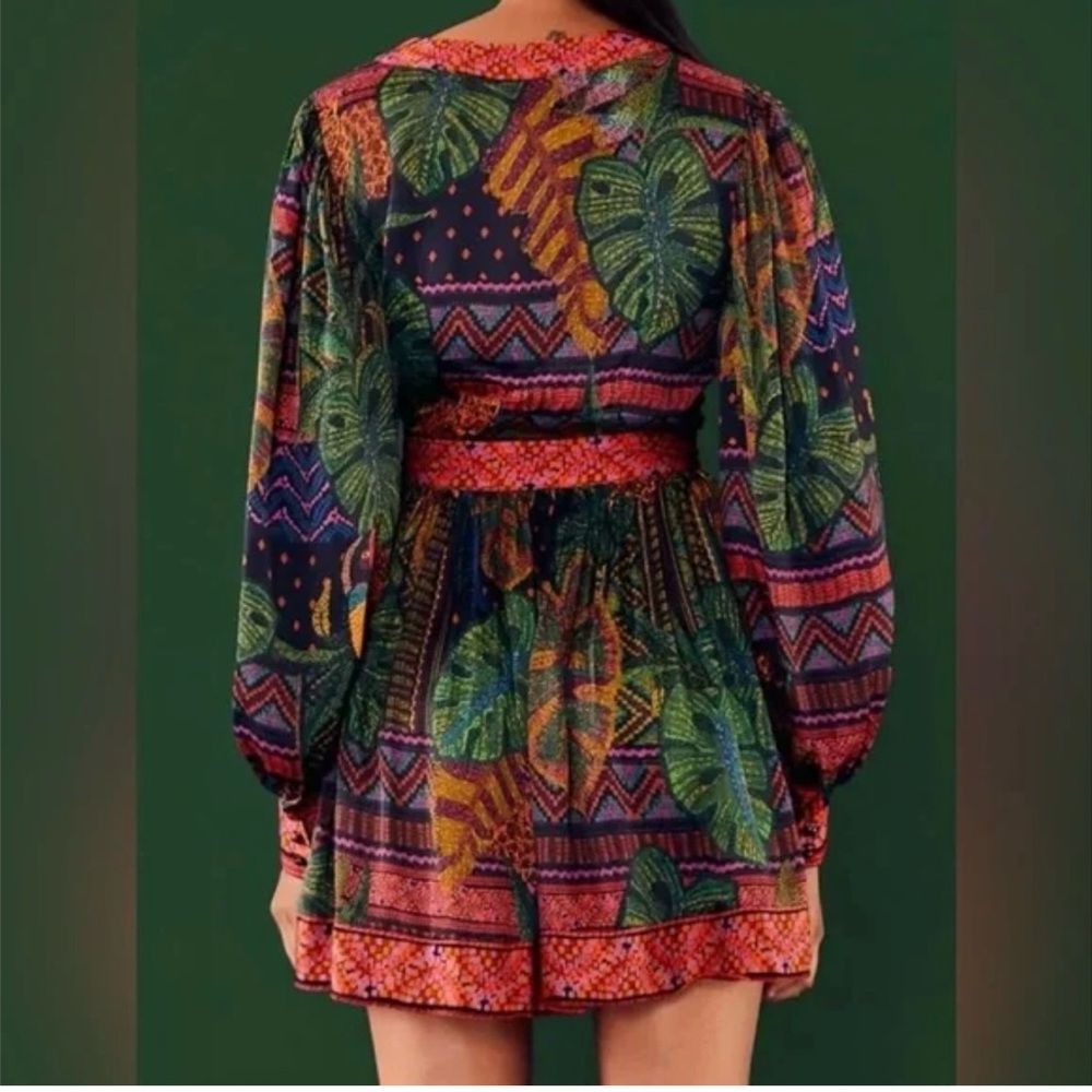 FARM Rio Multicolor Long Sleeve Dress - Picture 3 of 4